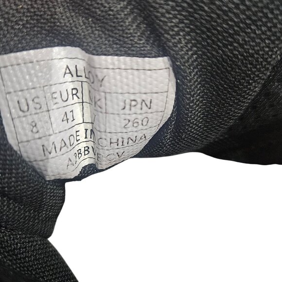 Tactical Black Nortiv8 Leather & Mesh Combat/Work Boots With Side Zipper - Picture 4 of 7